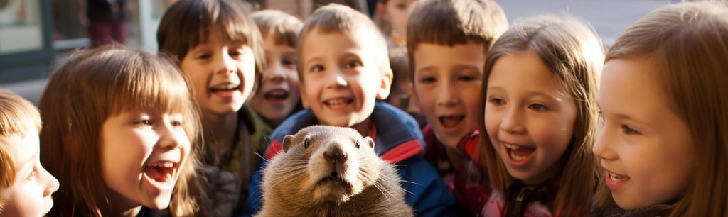 banner kids laughing at Chester Zoo, UK schools, December 2024, UK